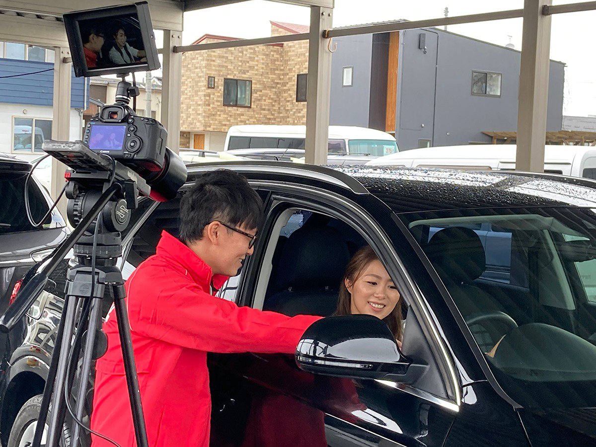 ワンアンドピースグループ 新cm撮影 2日目 スタッフブログ 新潟の車買取販売はワンアンドピース
